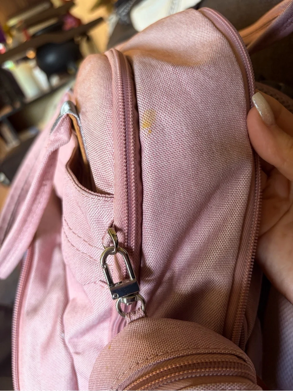 BabbleRoo Pink Diaper Bag Backpack